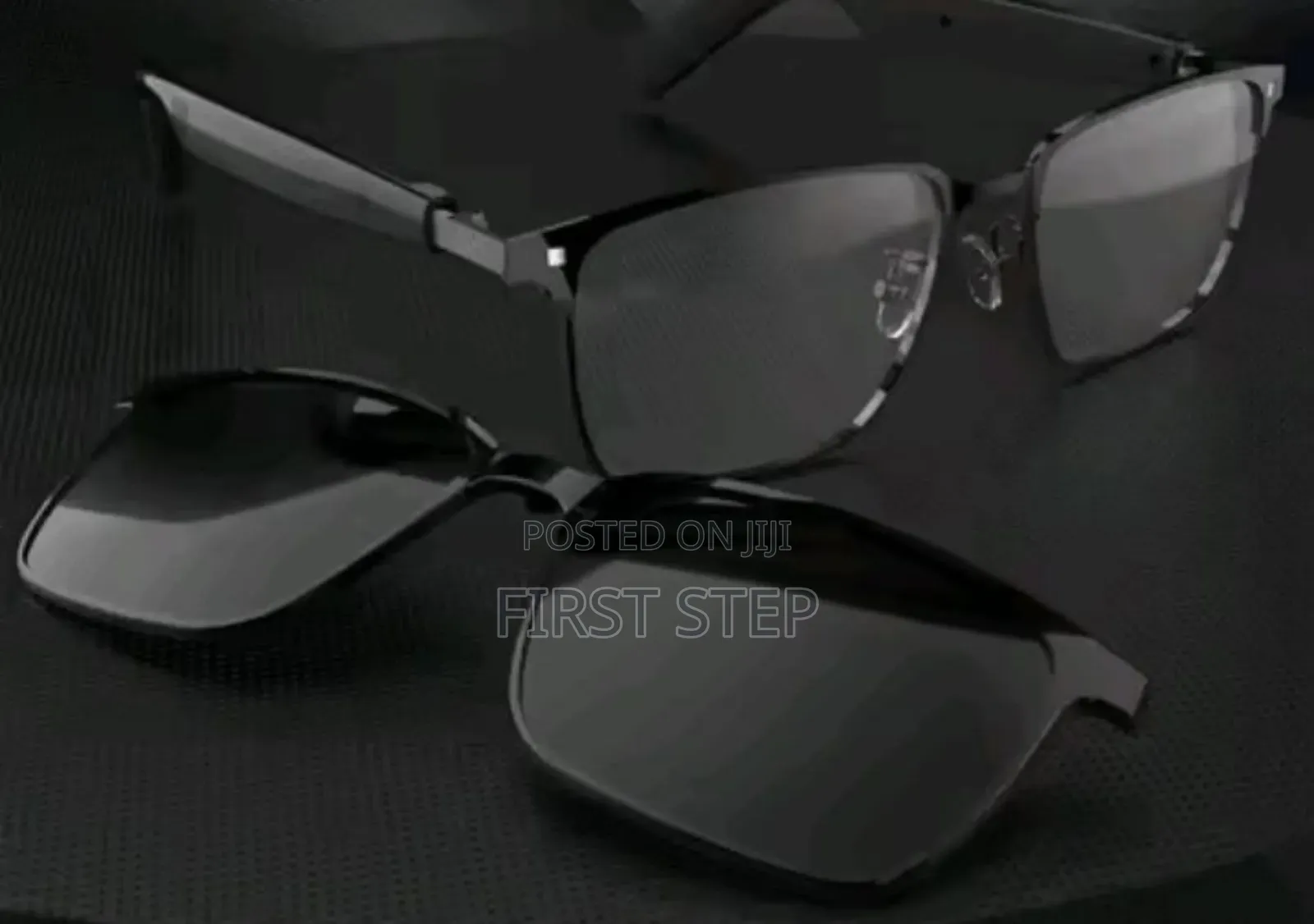 2-in-1 Smart Bluetooth Glasses –Metal Frame, Sunglasses Clear Lenses