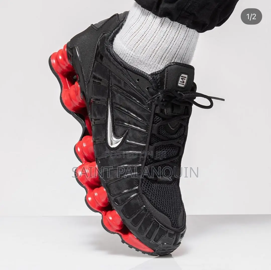 Nike Shox Black And Red