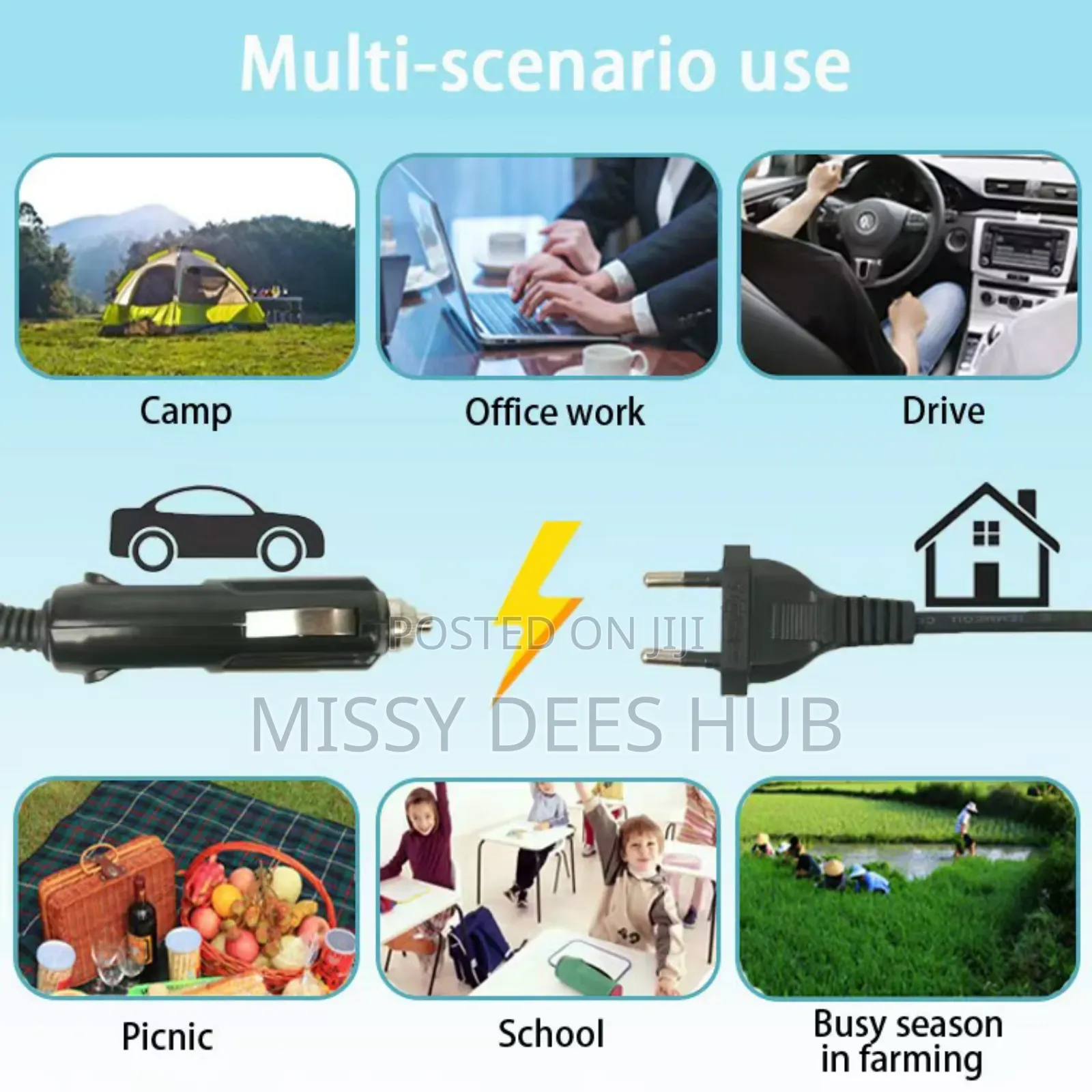 Electric Lunchbox Set With Car Charger