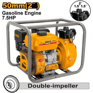 2 Inches Gasoline High Pressure Water Pump With 7.5hp Engine - Gwp201h