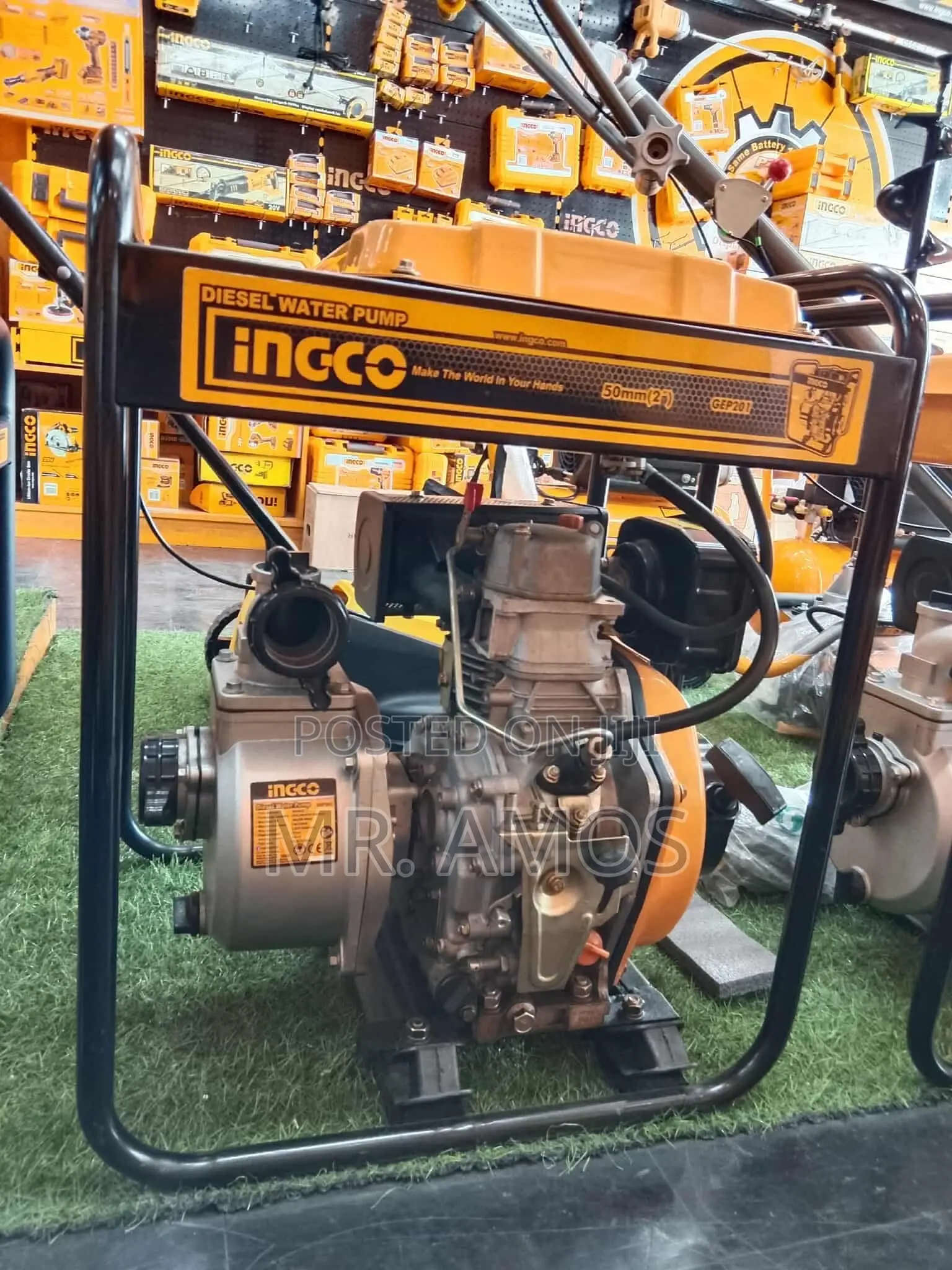 2 Inches Diesel Water Pump With 3.8hp Engine for Irrigation - Gep201
