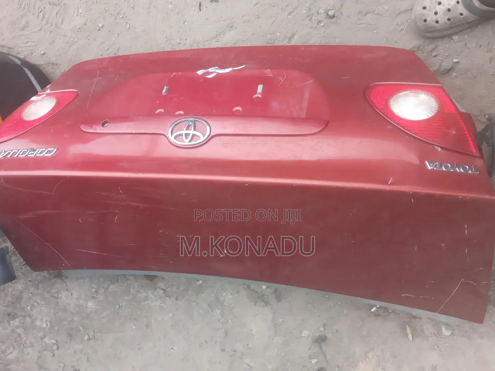 Toyota Corolla 2005 Boot