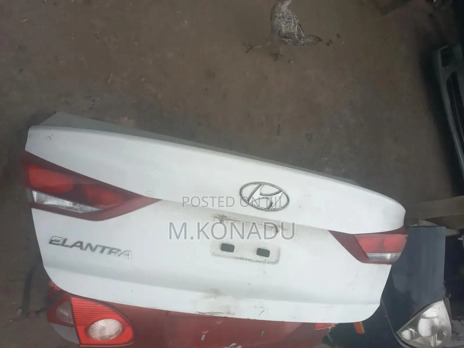 Hyundai Elantra 2016,2017,2018 Boot