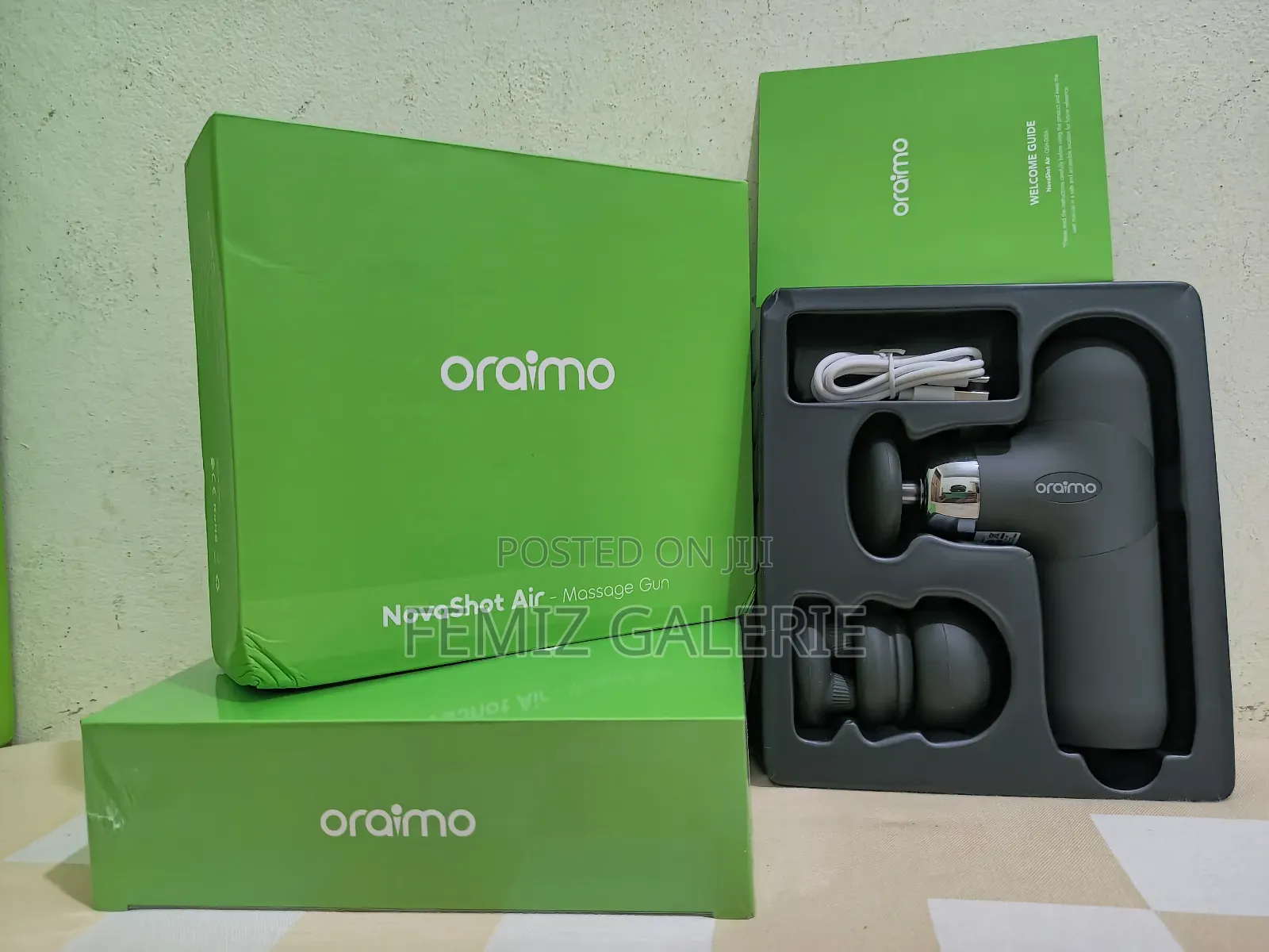Oraimo Novashot Air Massage Gun Strong Motor