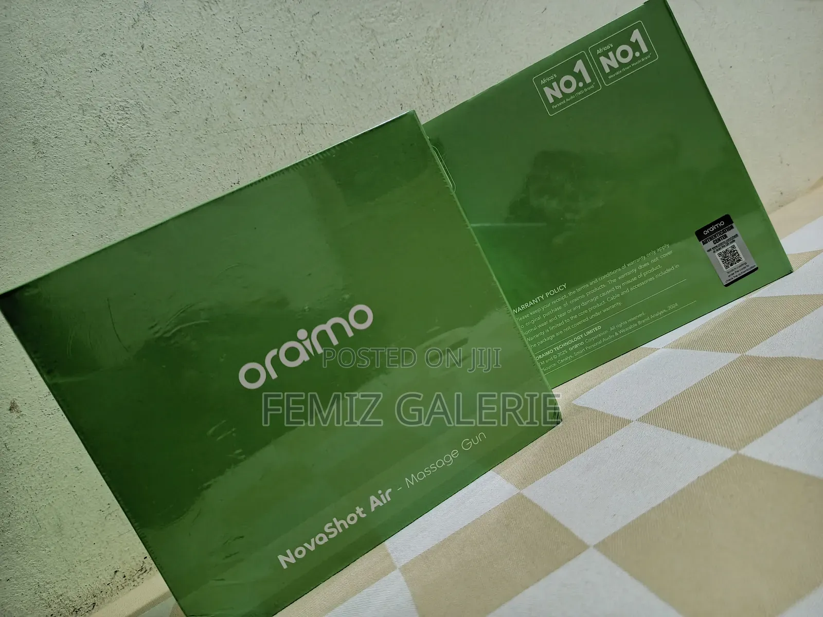 Oraimo Novashot Air Massage Gun Strong Motor