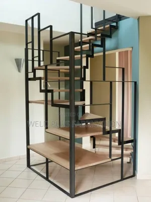 Stylish Metal Staircase