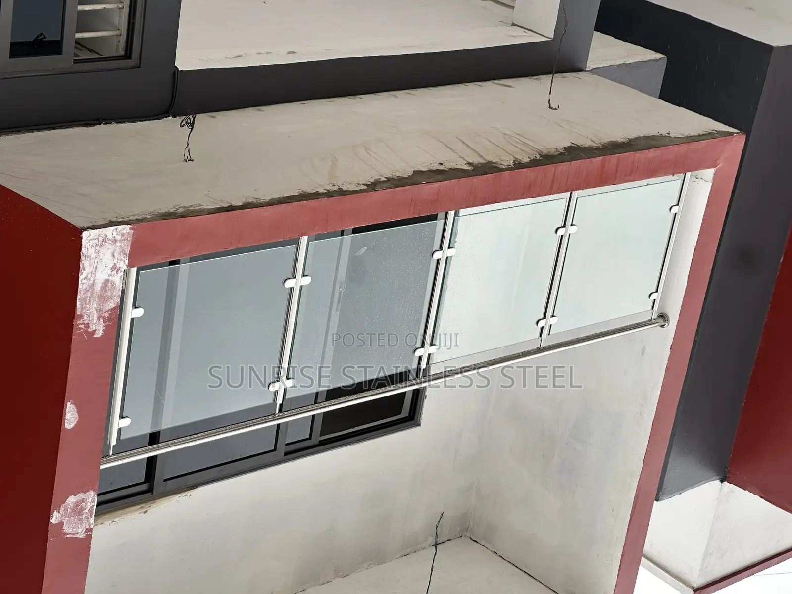 Sunrise Stainless Flower Design Balustrade