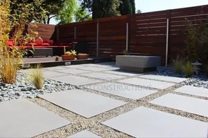 Patio Pavers and Decorative Pebbles