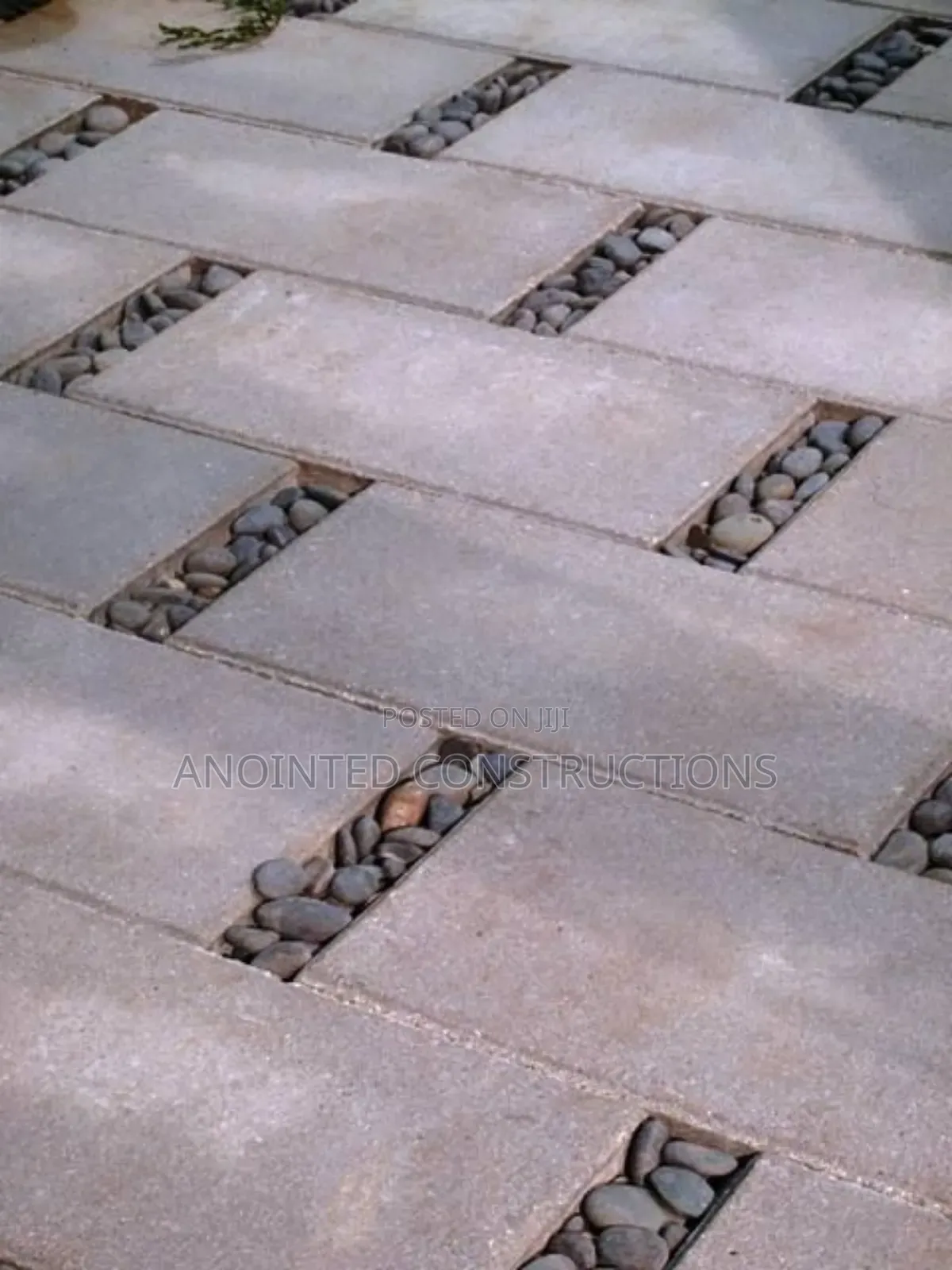 Patio Pavers and Decorative Pebbles