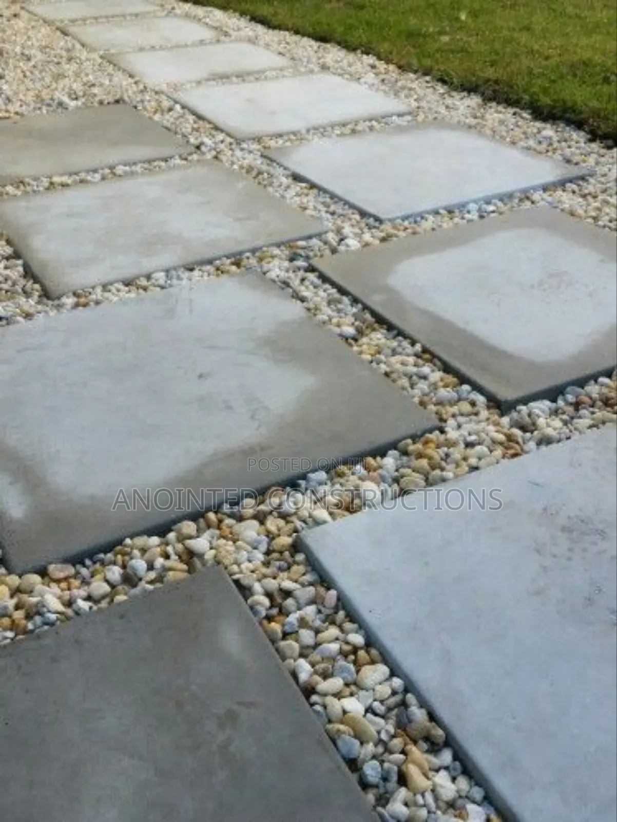 Patio Pavers and Decorative Pebbles