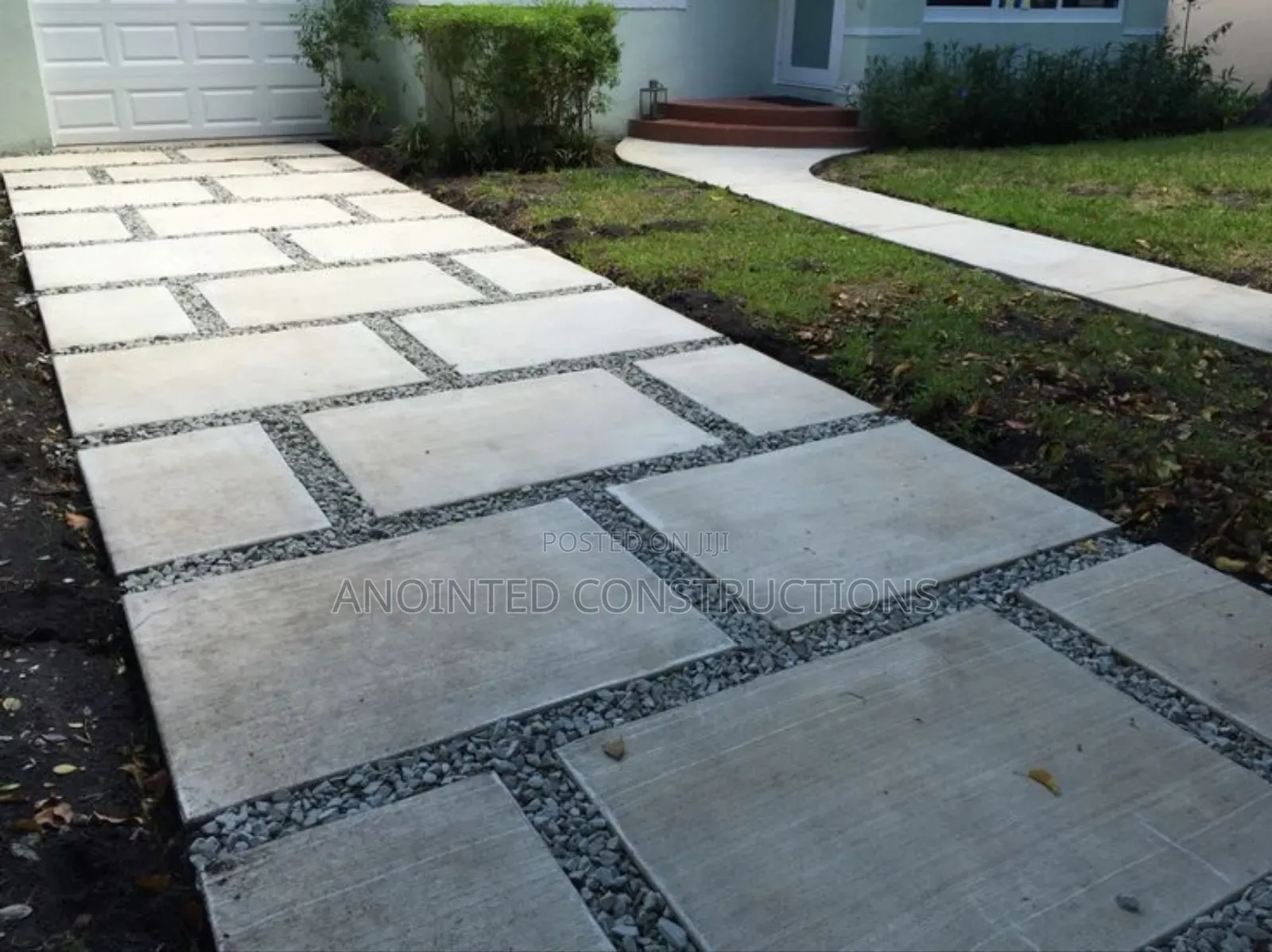 Patio Pavers and Decorative Pebbles