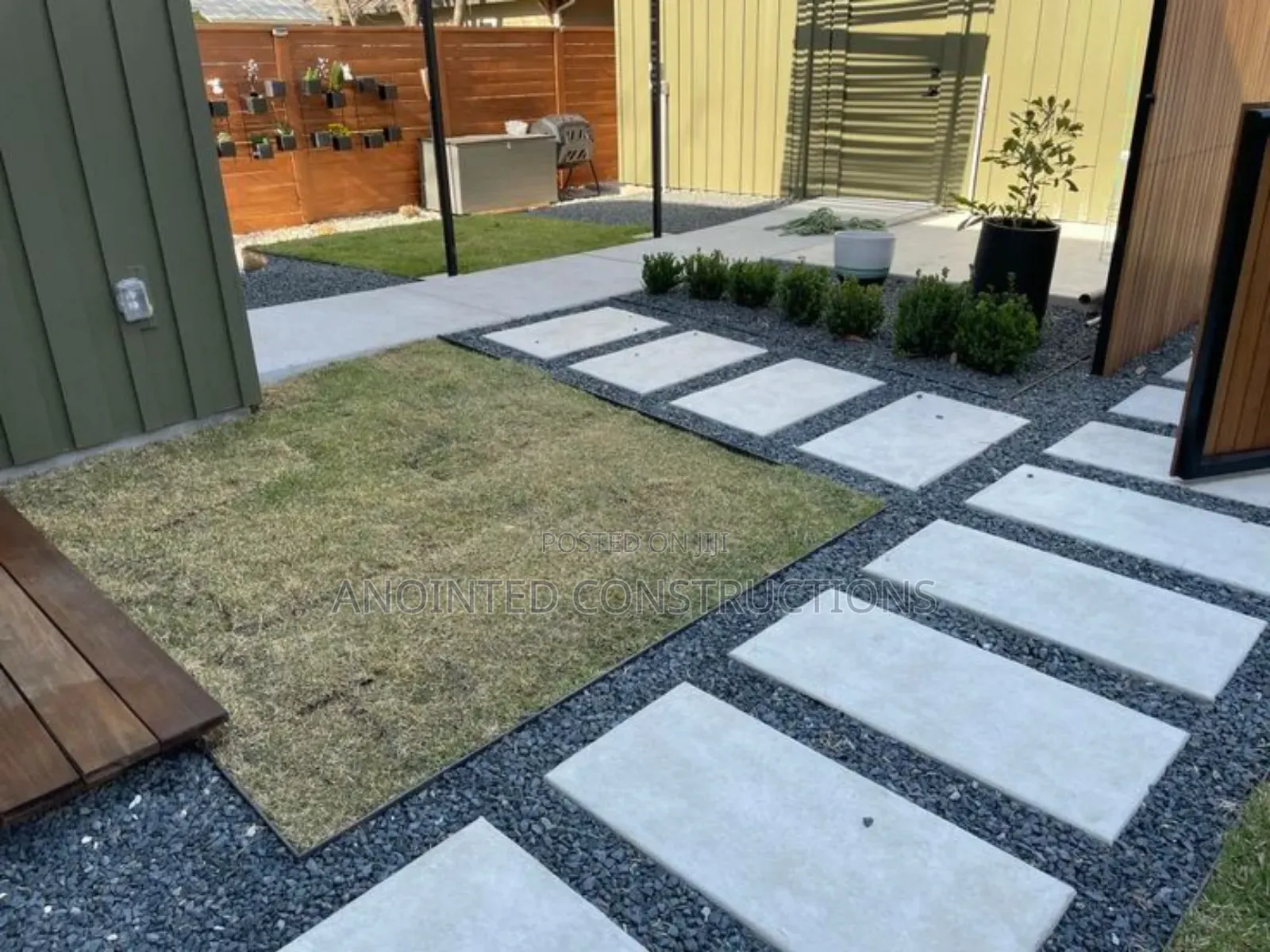 Patio Pavers and Decorative Pebbles