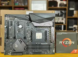 Ryzen 7 5700x Processor & Asus Crosshair Hero Rgb Board
