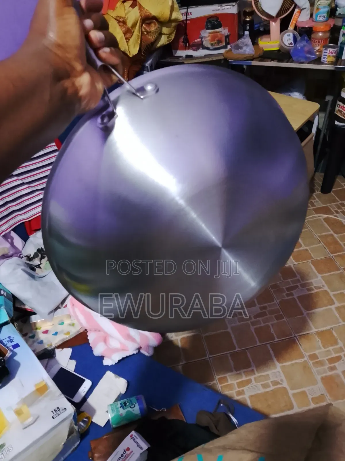 36cm Honeycomb Nonstick Stainless Steel Wok