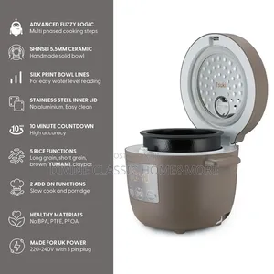 Yum Asia Tsuki Mini Rice Cooker: 2.5 Cups, Shinsei Ceramic