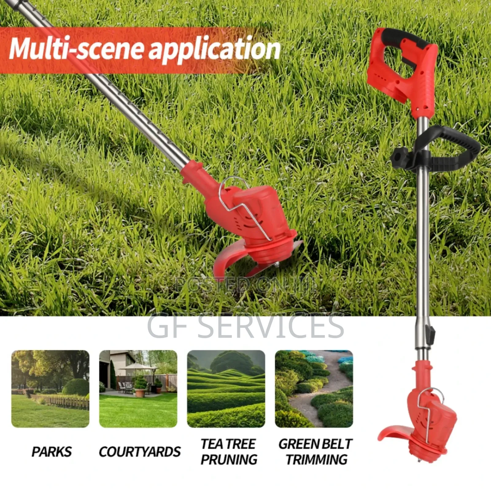 Cordless Rechargeable Lawn Mower/Grass Cutter