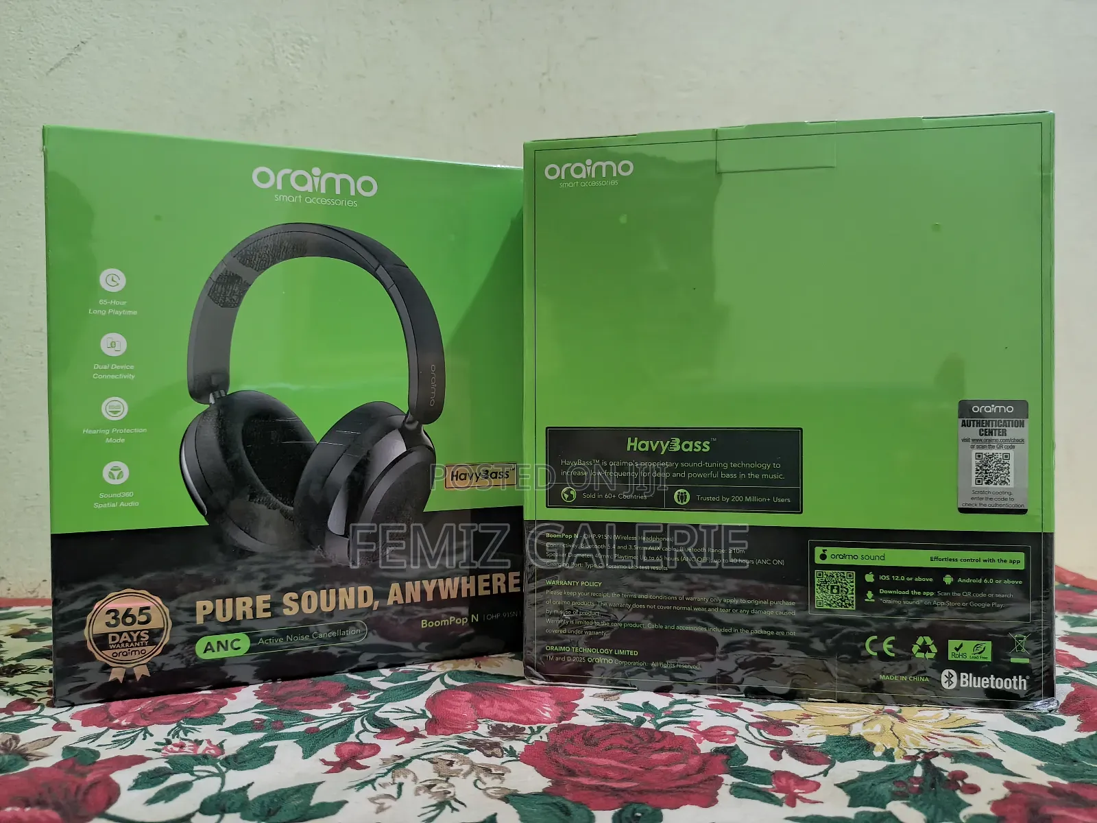 Oraimo Boompop N Wireless Headphones