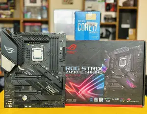 I7-10700 10th Gen Cpu & Asus Strix Z490-f Rgb Board