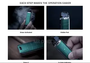 Original Vaporesso Luxe Q Kit Vape 1000mah Battery Red Color