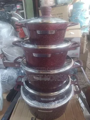 5 Sets Quality Queen Time Nonstick Cookware