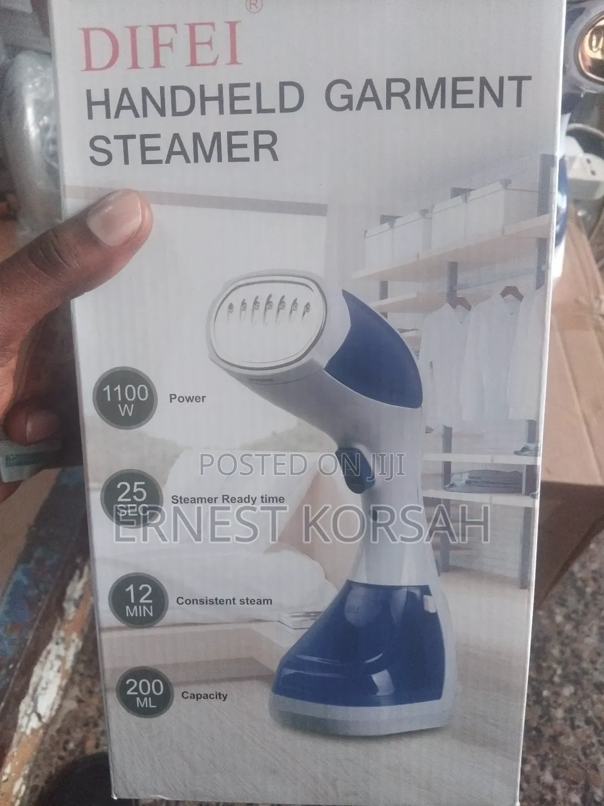 Handheld Garments Steamer