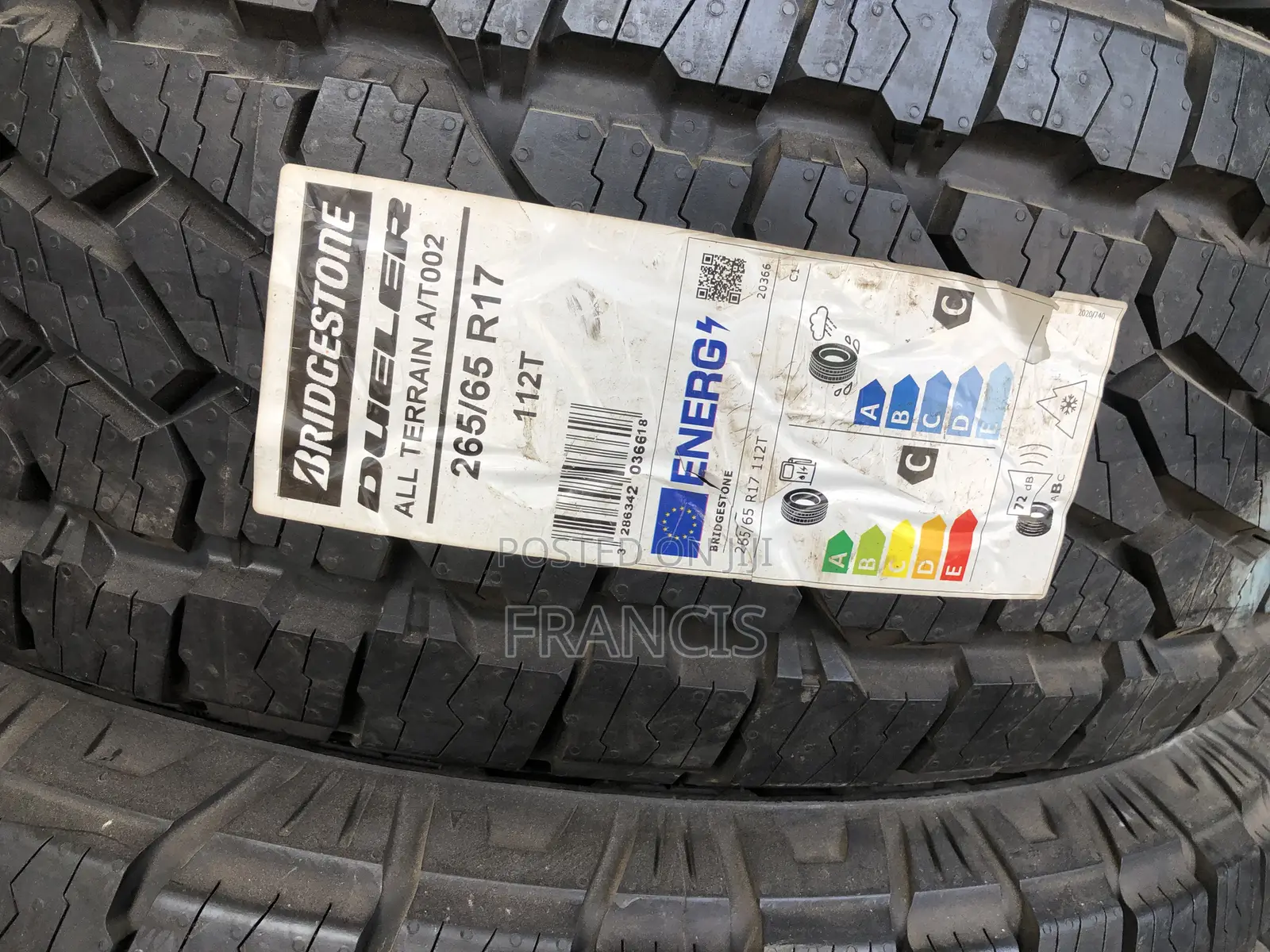 265/65r17 Bridgestone at 002 in Abossey Okai - Vehicle Parts ...