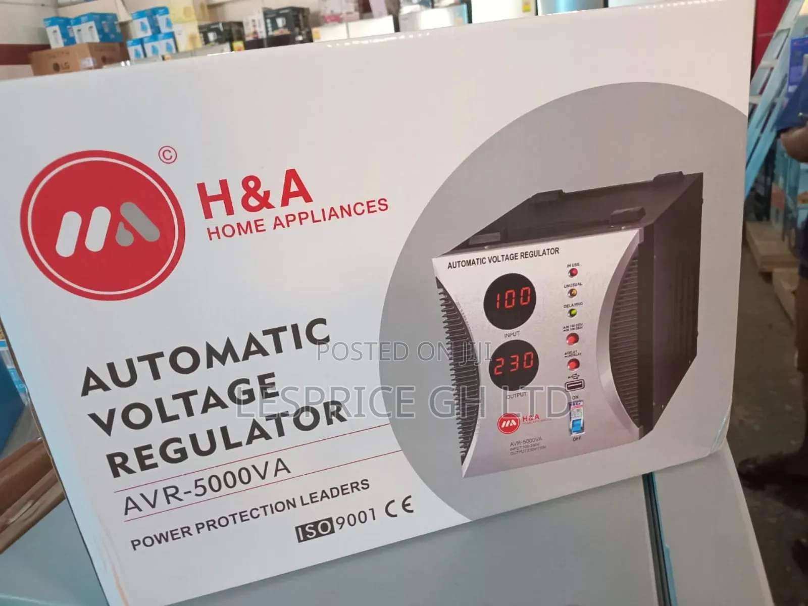 Overloaded Protection 5000w(Stabilizer)