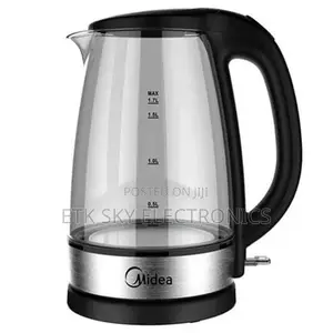 Midea 1.7liters Glass Glass Kettle