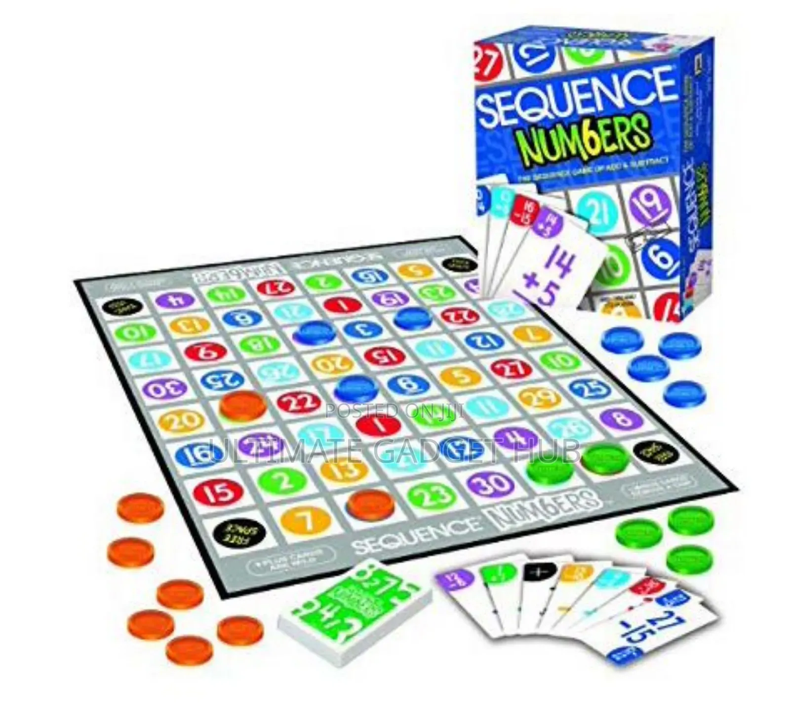 Sequence Number Board Game