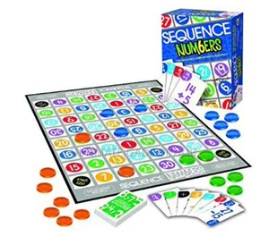 Sequence Number Board Game