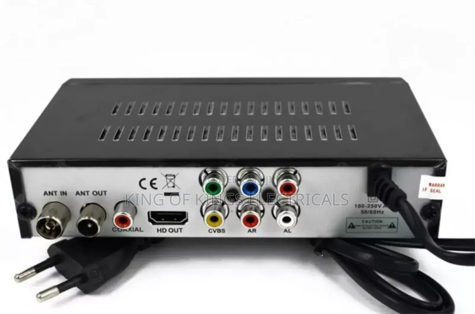 Full Hd Digital Tv Decoder DVB-T2 Set Top Box With Usb Hdmi