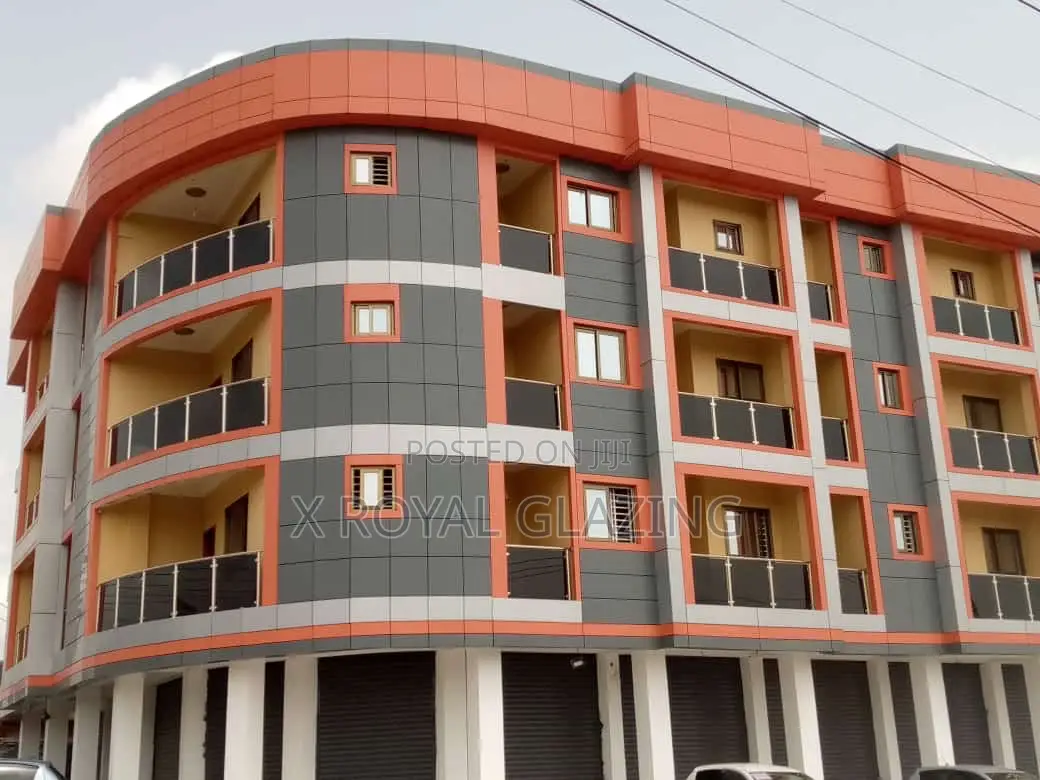 Aluminum Composite Glazed for Walls Well Installed
