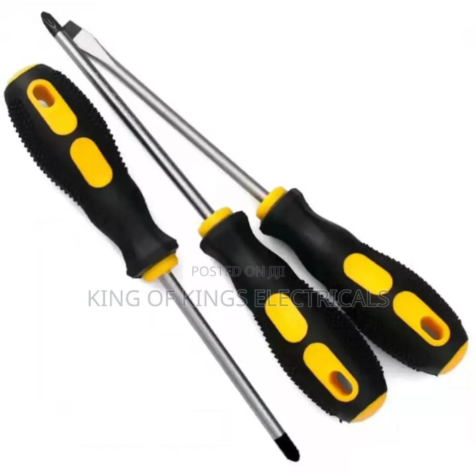 8-Piece Heavy-Duty Screwdriver Set – Magnetized Durable
