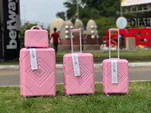 Dynasty 4 Set Trolling Travelling Luggage With a Cosmetics Bag