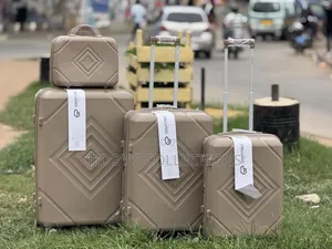 Dynasty 4 Set Trolling Travelling Luggage With a Cosmetics Bag