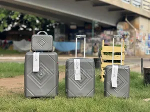 Dynasty 4 Set Trolling Travelling Luggage With a Cosmetics Bag