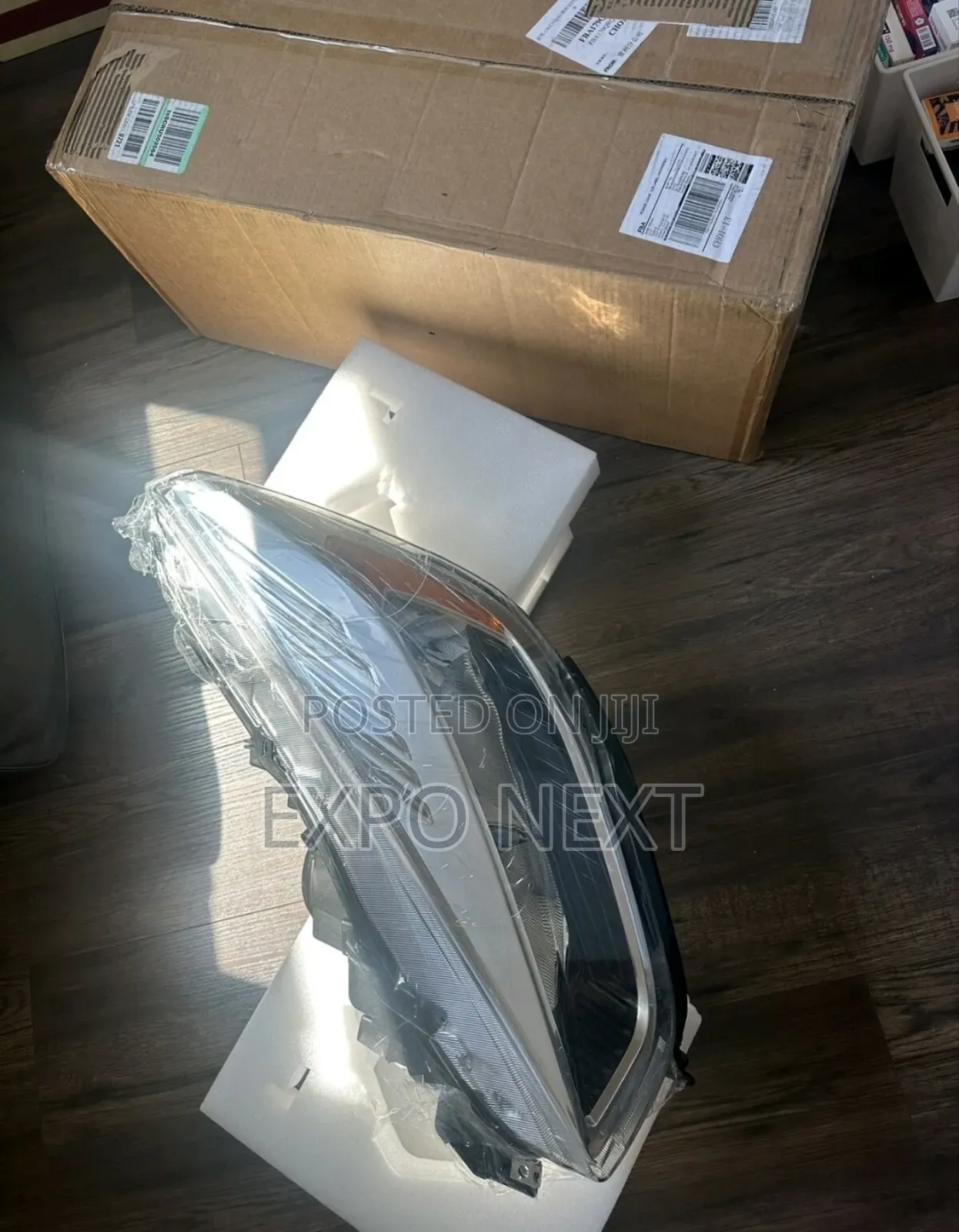 2017-2019 Ford Escape Halogen (W/O Led Drl) Headlight Left Driver Side