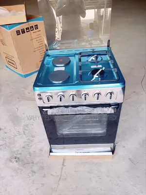 2 Gas| 2 Electric| Innova 60x60 Cooker| Auto-ignition| Stainless Steel