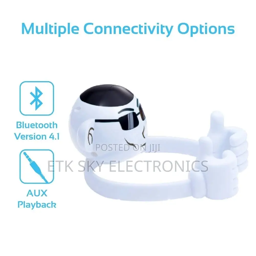 Promate Mini High Definition Wireless Monkey Speaker Smartphone Stand