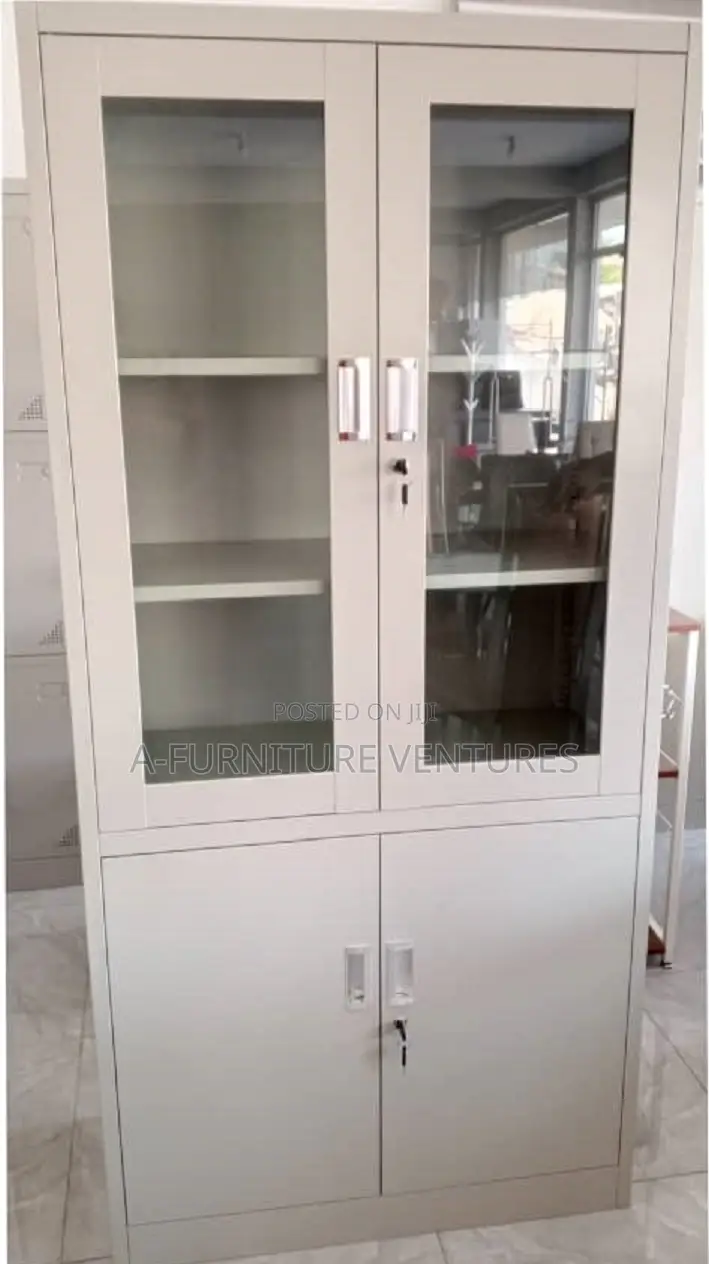 Top Glass Cabinet ( H180 X W85 X D40cm)