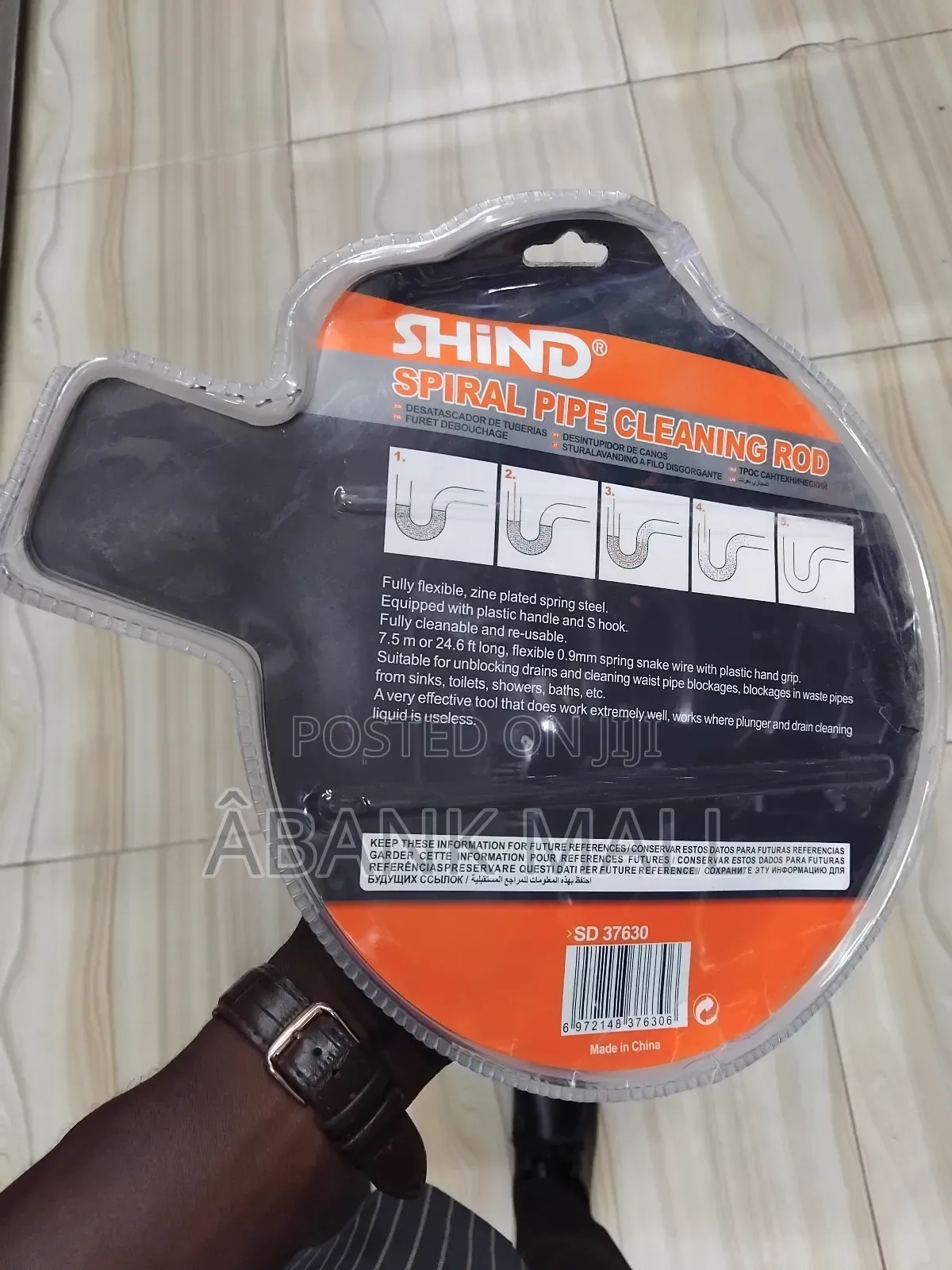 Pipe Cleaning Rod