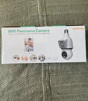 Double Lens Bulb Cctv Surveillance Camera