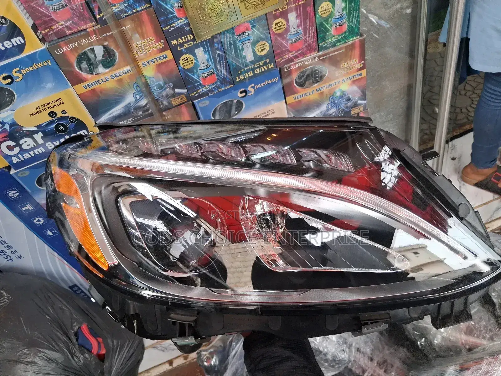 Headlight C300 2014-2017 One Led