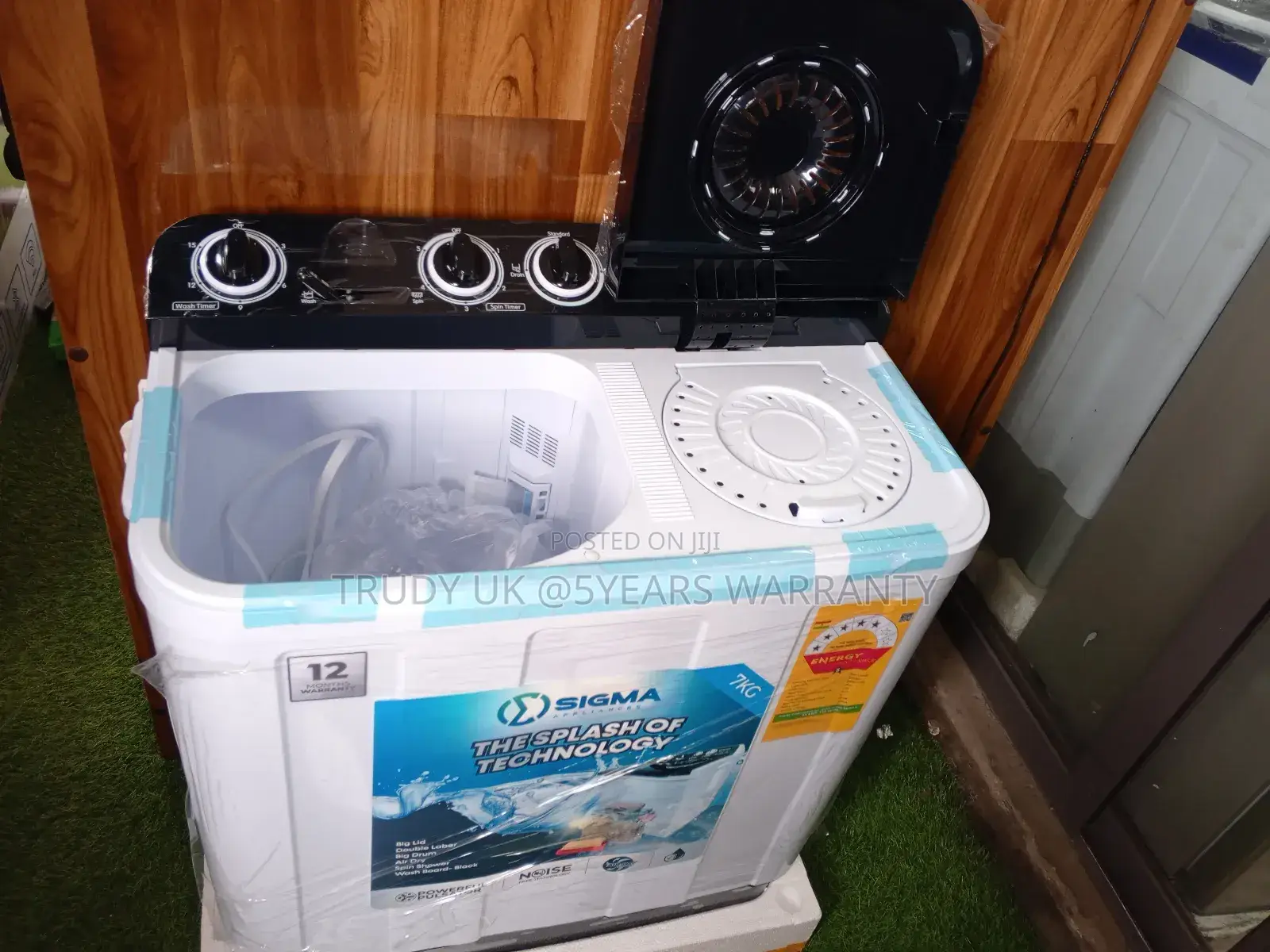 Sigma 7kg Wash Away You Worries Washer