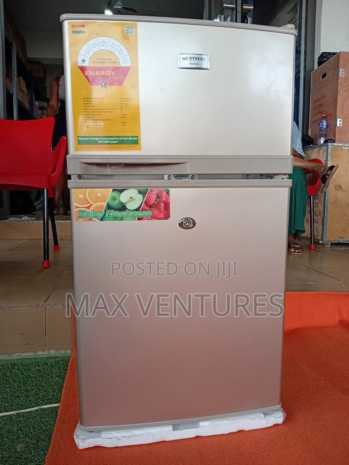 Freshness Westpool 80l Fridge Top Freezer 80l Table Top Fridge