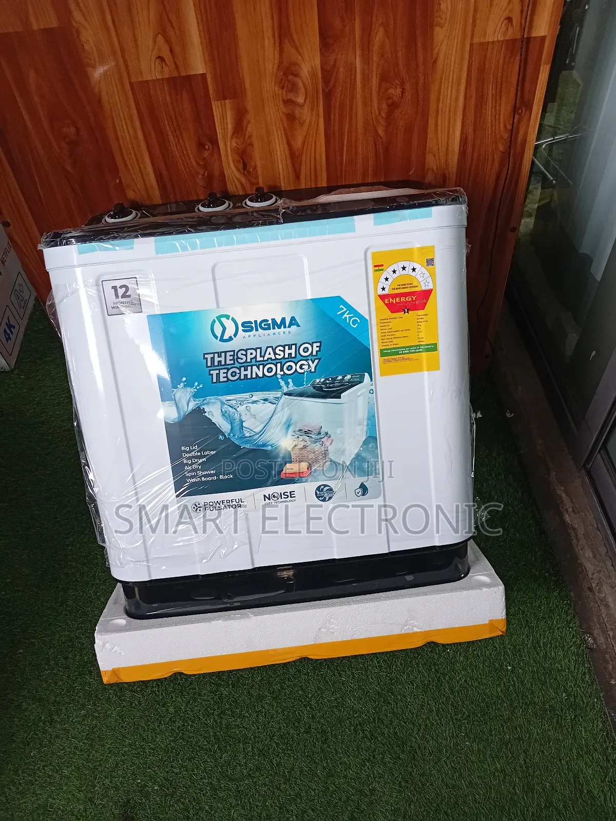 Sigma Washer Say Goodbye to Laundry Day Stress With Sigma 7kg Washer