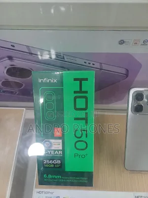 New Infinix Hot 50 Pro+ 4G 256 GB Black