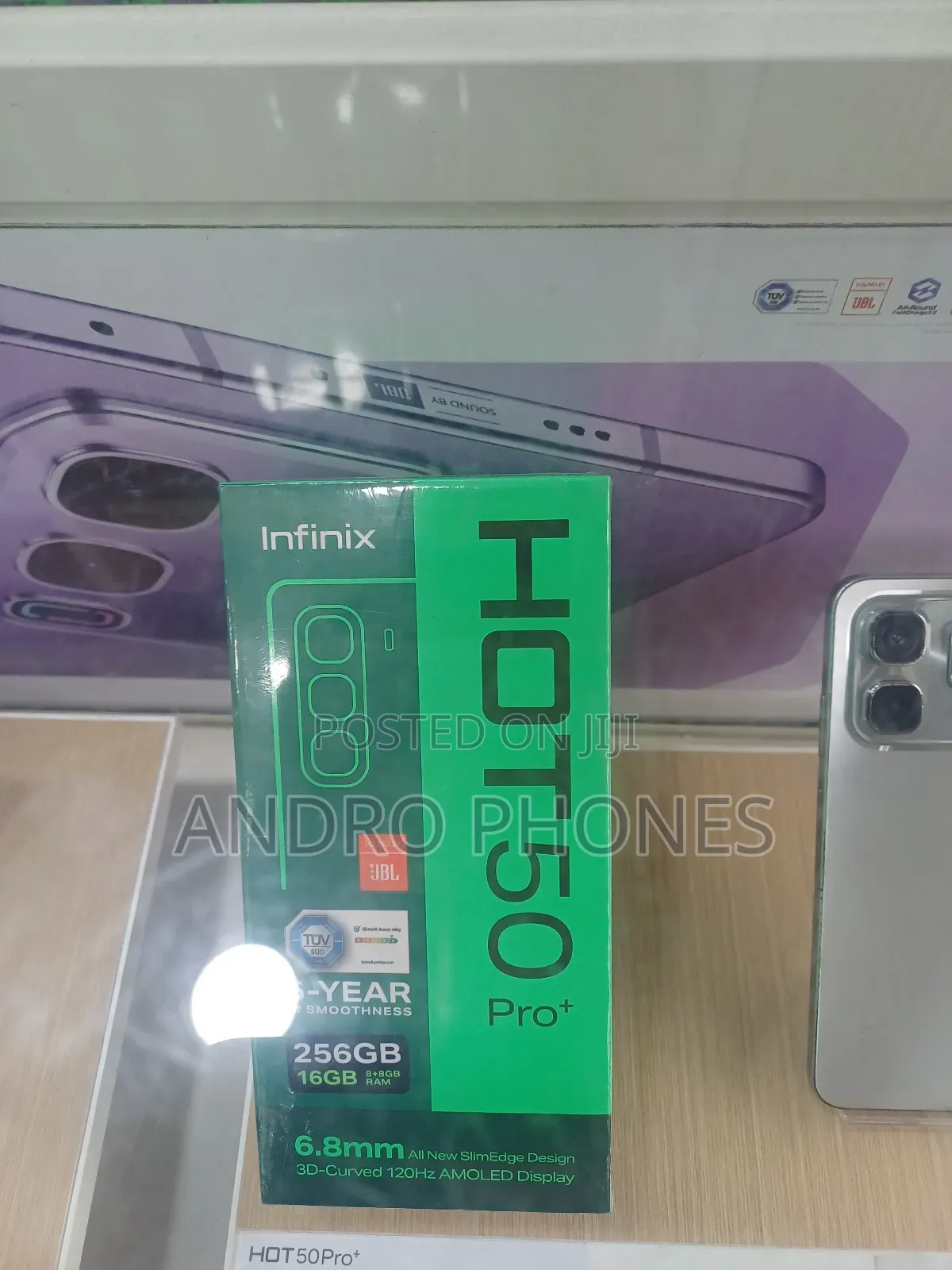 New Infinix Hot 50 Pro+ 4G 256 GB Black