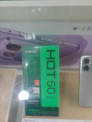 New Infinix Hot 50 Pro+ 4G 256 GB Black