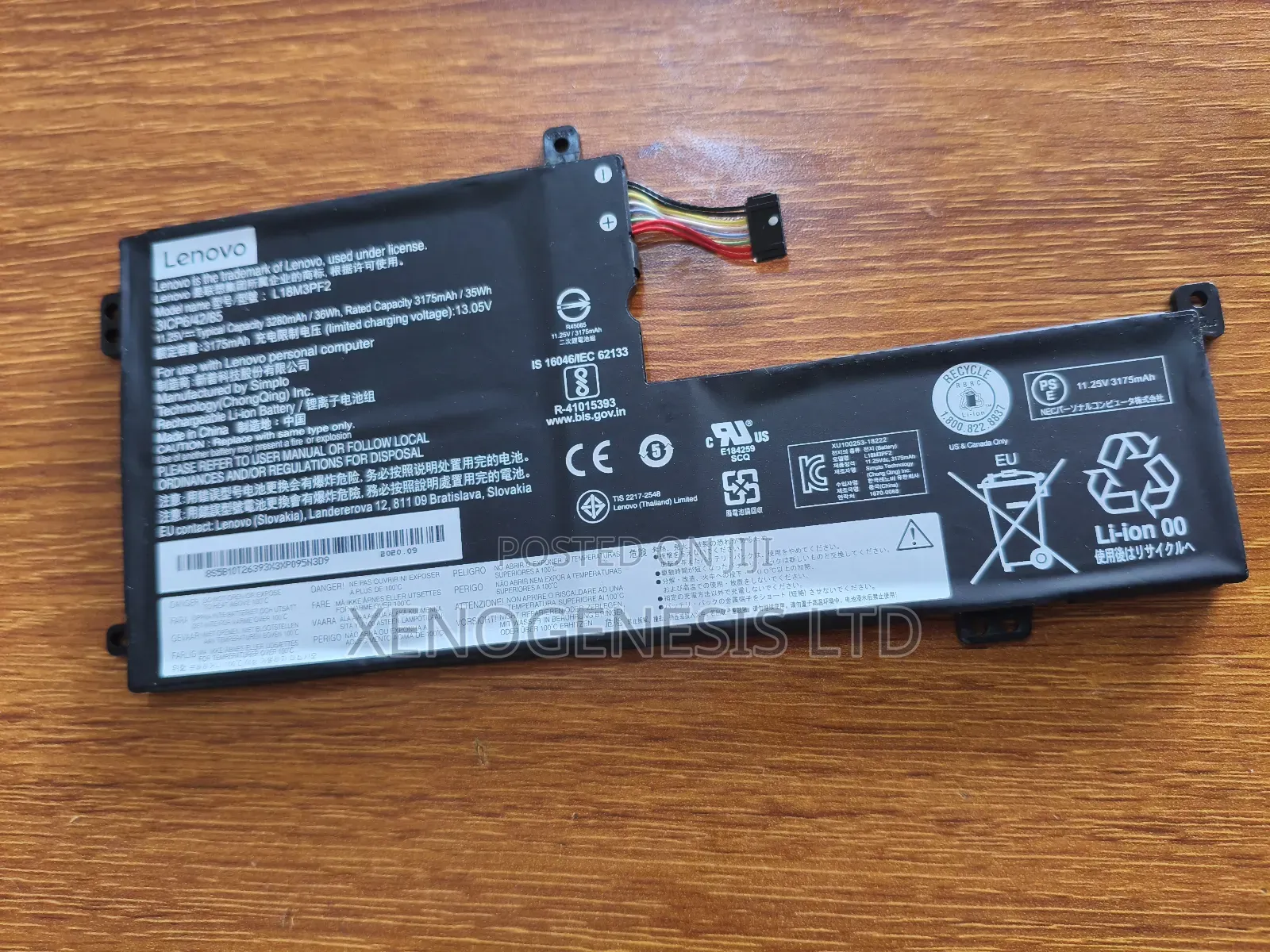L18m3pf2 for Lenovo Ideapad L340-15api L340-15iwl